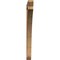 Ekena Millwork Thorton Slat Rough Sawn Bracket, Western Red Cedar, 4"W x 42"D x 48"H BKT04X42X48THR06RWR - alternate 2